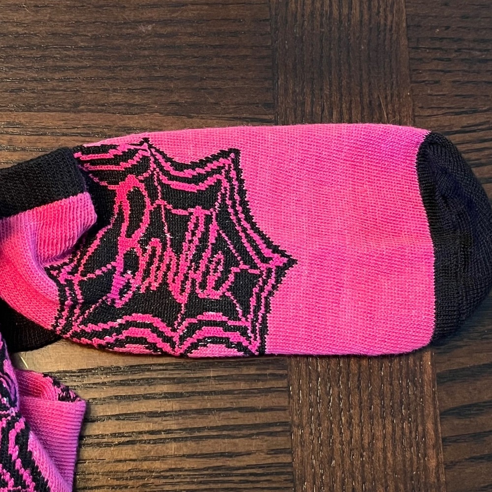 Barbie Halloween Socks Set of 3 Ghost Pumpkin Pink Purple Girls Size 9-2.5 NEW - Picture 8 of 15